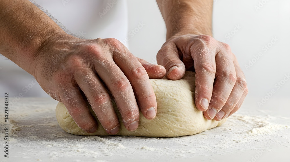 How to knead dough hands on for homemade bread making process and baking fresh bread recipe at home How to knead dough hands on for homemade bread making process and baking fresh bread recipe at home