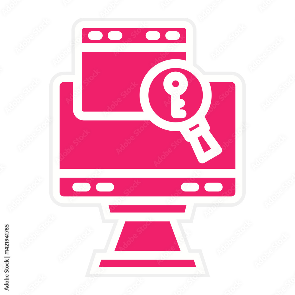 Keywords Search Icon Style Keywords Search Icon Style
