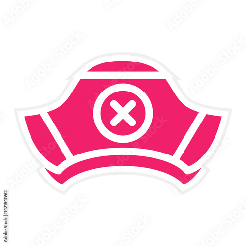 Pirate Cap Icon Style