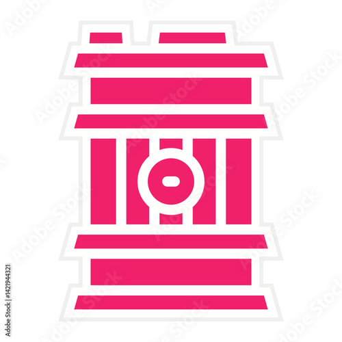 Barrels Icon Style