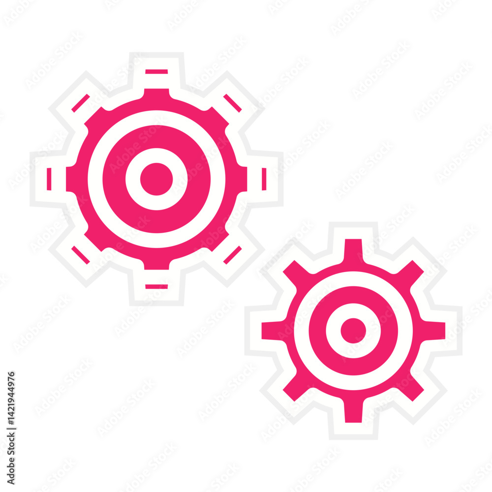 Cogwheel Icon Style