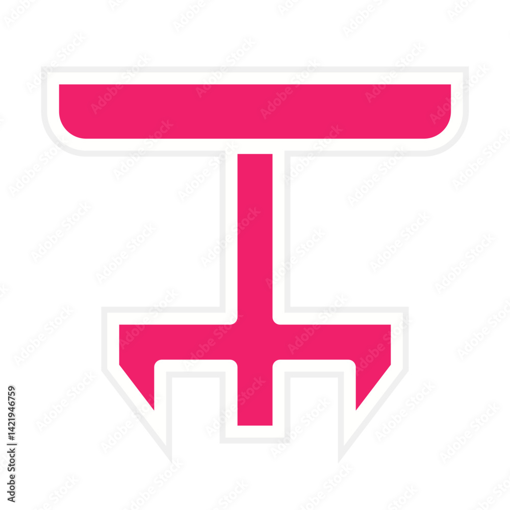 Fototapeta premium Table Icon Style