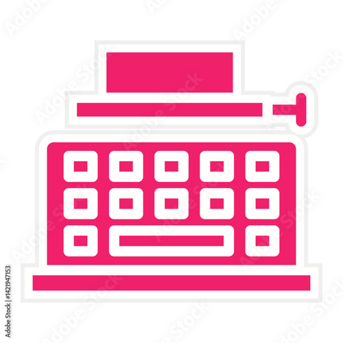 Typewriter Icon Style