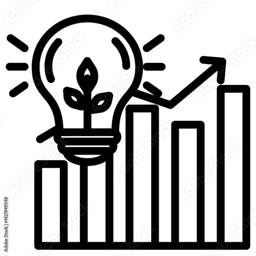 Wasteful Of Energy vector icon illustration concept