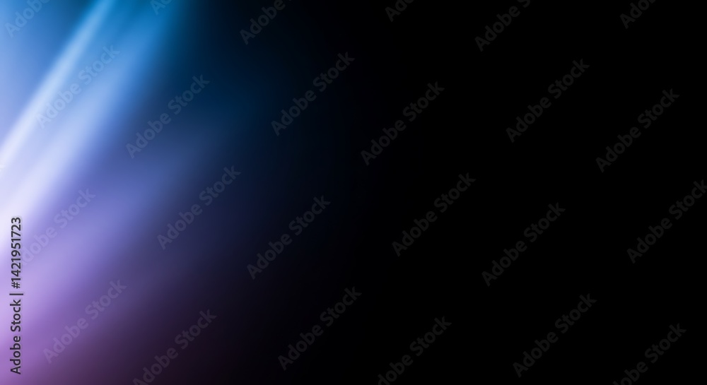 Ethereal Light Streaks: Abstract Blue and Purple Gradient Ethereal Light Streaks: Abstract Blue and Purple Gradient