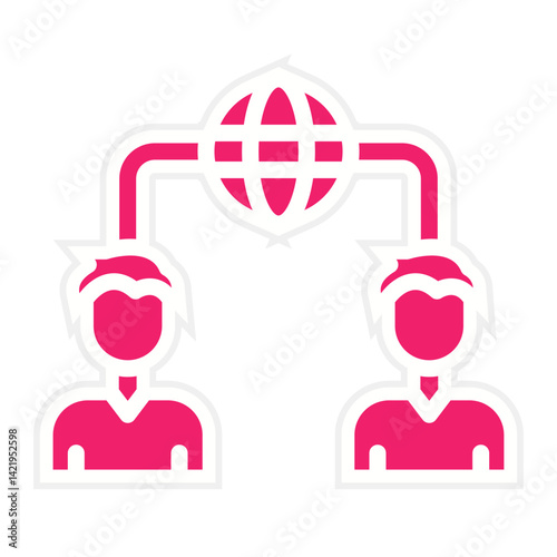 International Relations Icon Style