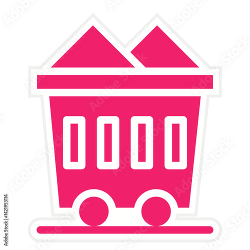 Industry Wagon Icon Style