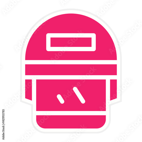 Police Helmet Icon Style