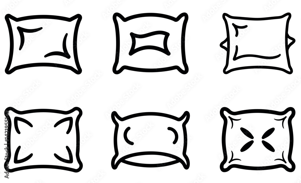 Simple Line Art Pillow Designs Simple Line Art Pillow Designs