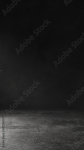 Obraz na płótnie Dark Abstract Background: A Study in Shadows and Texture w salonie