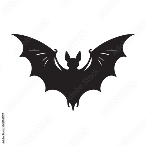 Wallpaper Mural Dark Bat Silhouette Clipart
 Torontodigital.ca