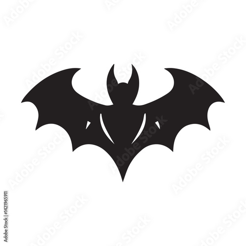 Wallpaper Mural Bat Shape Silhouette Art
 Torontodigital.ca
