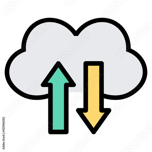 backup vector icon