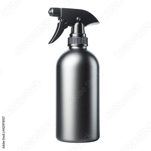 black spray bottle