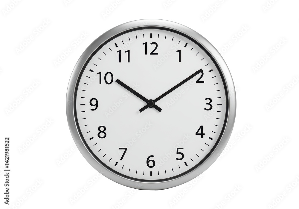 Simple round wall clock Simple round wall clock