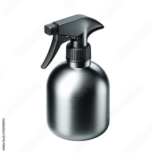 black spray bottle