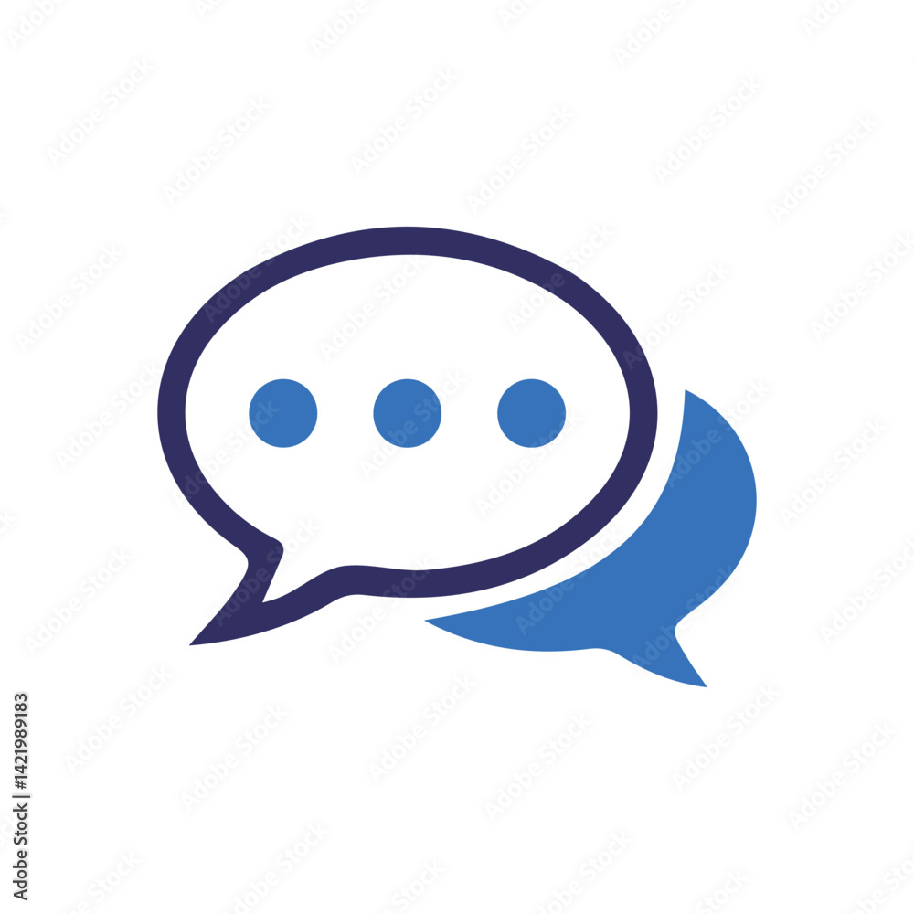 Chat bubble message icon sign. consultation and conversation icon vector illustration EPS 10 Chat bubble message icon sign. consultation and conversation icon vector illustration EPS 10