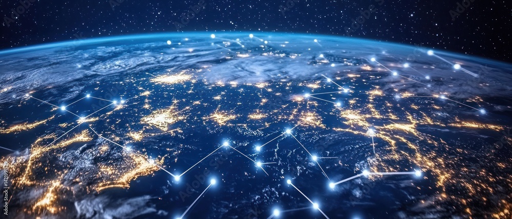 Global Network: Interconnected World