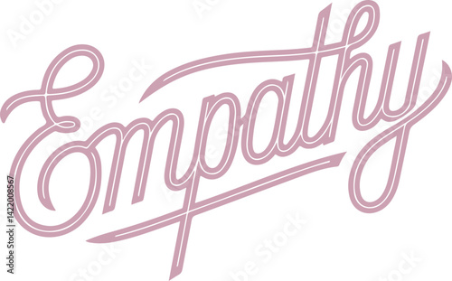 Empathy Handwritten Lettering.