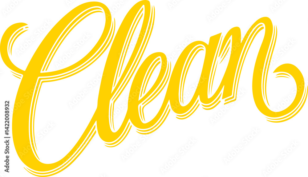 Obraz premium Clean.