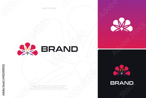 Peacock Consultant Animals Vector Logo	
