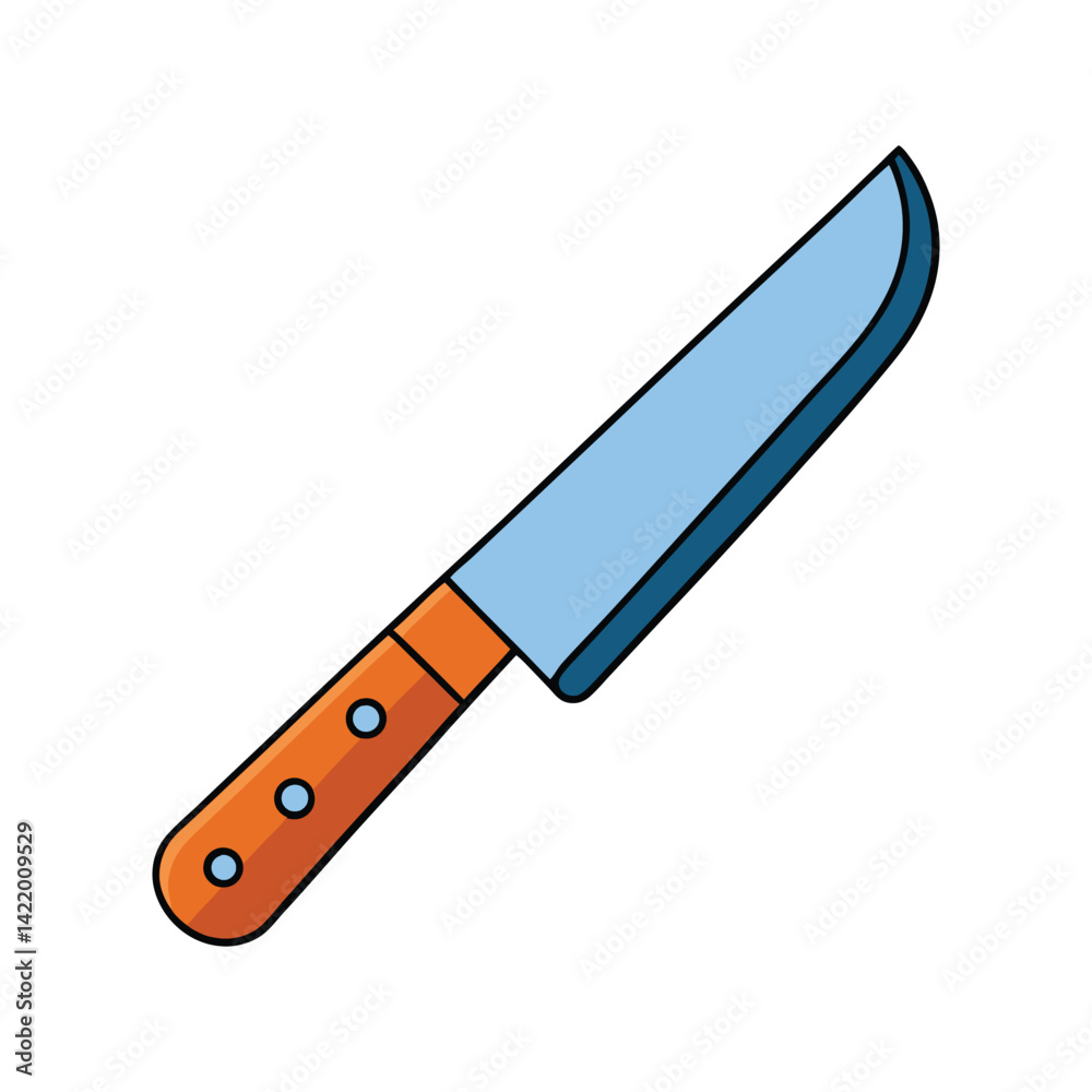 Knife Vector Illustration. Sharp blade design, cutting tools, and sleek modern knife vector art. Knife Vector Illustration. Sharp blade design, cutting tools, and sleek modern knife vector art.
