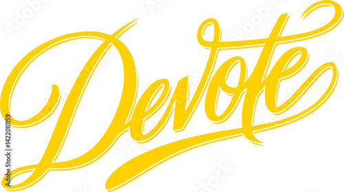 Devote.