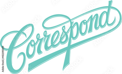 Correspond.