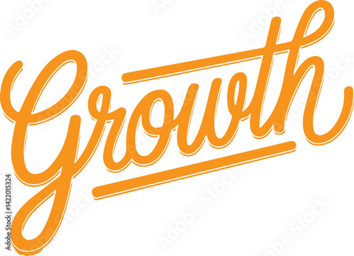 Growth Typography.