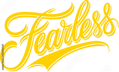 Fearless Hand Lettering.
