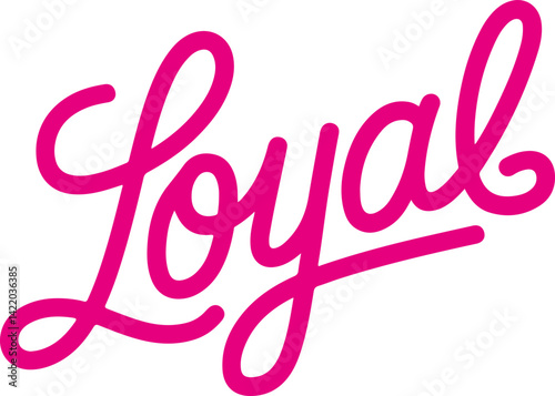 Loyal Script.