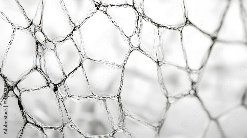 Fototapeta premium Intricate bubble structure microscopic view scientific study abstract environment detailed analysis for research