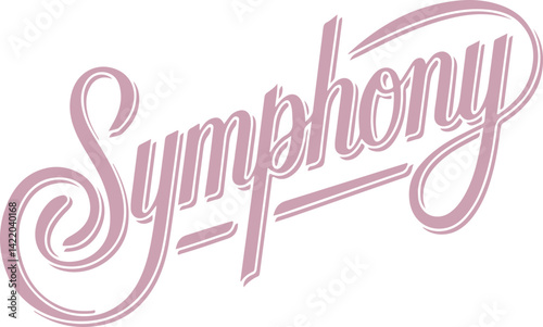 Symphony Typography.