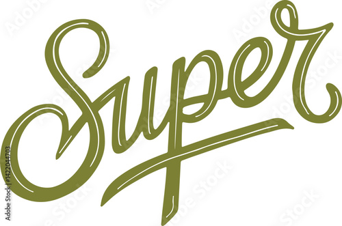 Super Handwritten Script.