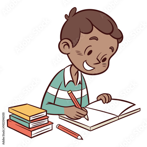 Cute Children Studying and Reading Clipart,
Hand-Drawn Kids Doing Homework and Reading,
Adorable Illustrations of Children Studying and Learning.