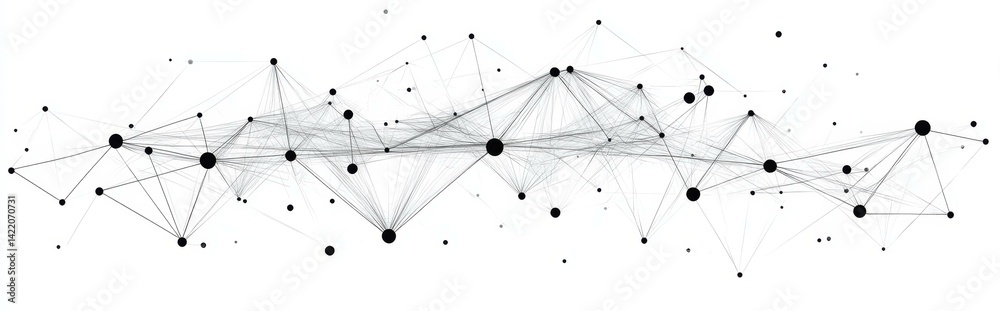 Abstract Network Connection Graphic Design Abstract Network Connection Graphic Design