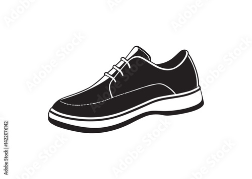 Shoes  silhouette vector