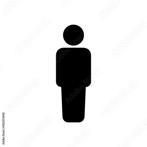people silhouette icon vector design