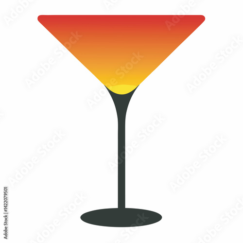 Cocktail glass