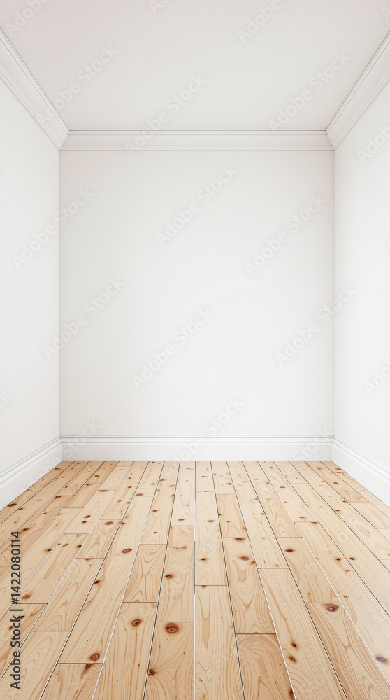 custom made wallpaper toronto digitalempty room with white walls and light wood floor