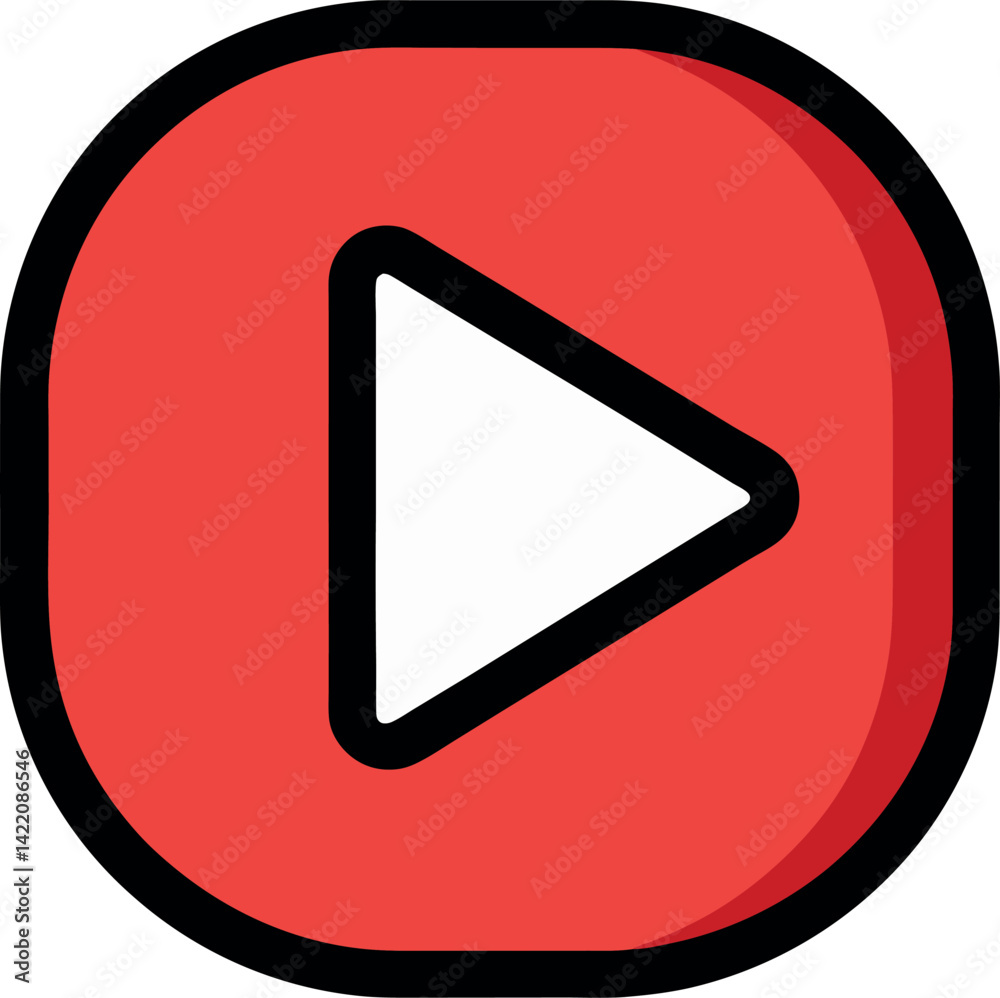 video media player icon