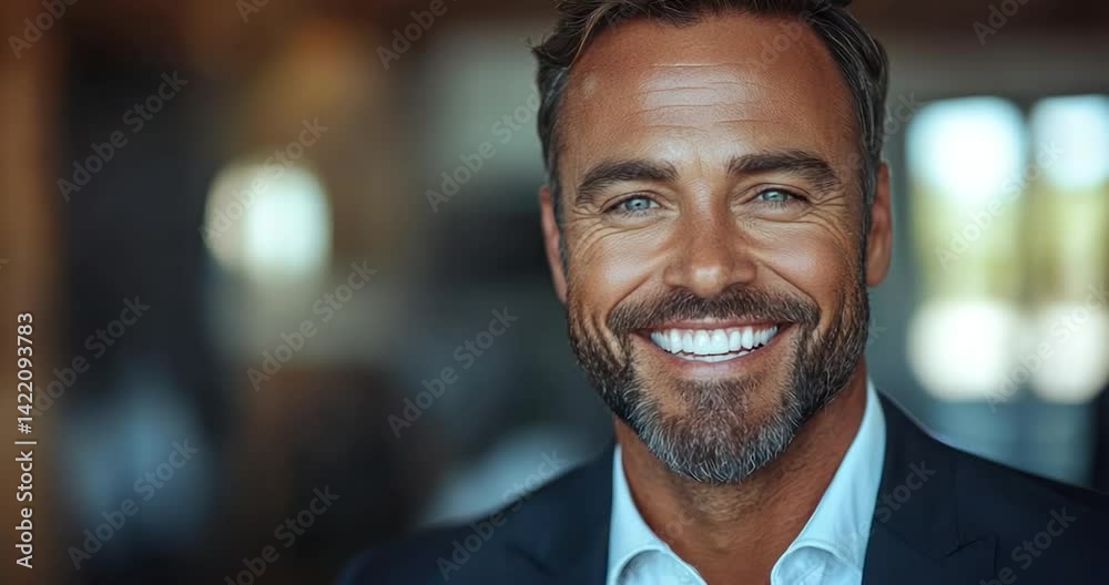 Happy confident man portrait Happy confident man portrait