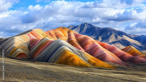 Rainbow Mountains: A Vivid Tapestry of Nature's Art