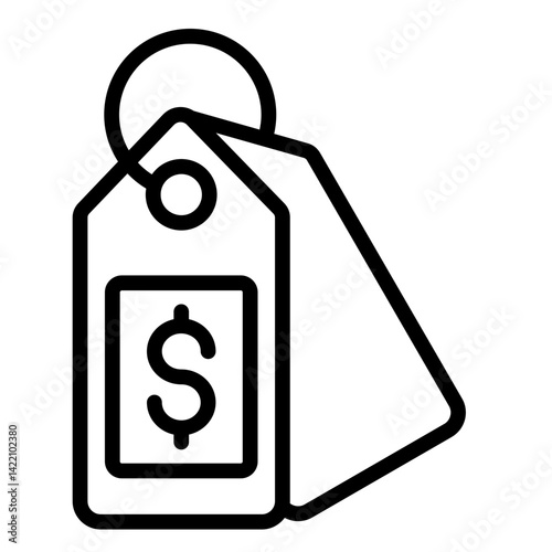 Price Tag  Icon Element For Design