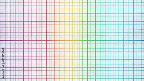 Graph Paper - Detailed Illustration for Educational Materials