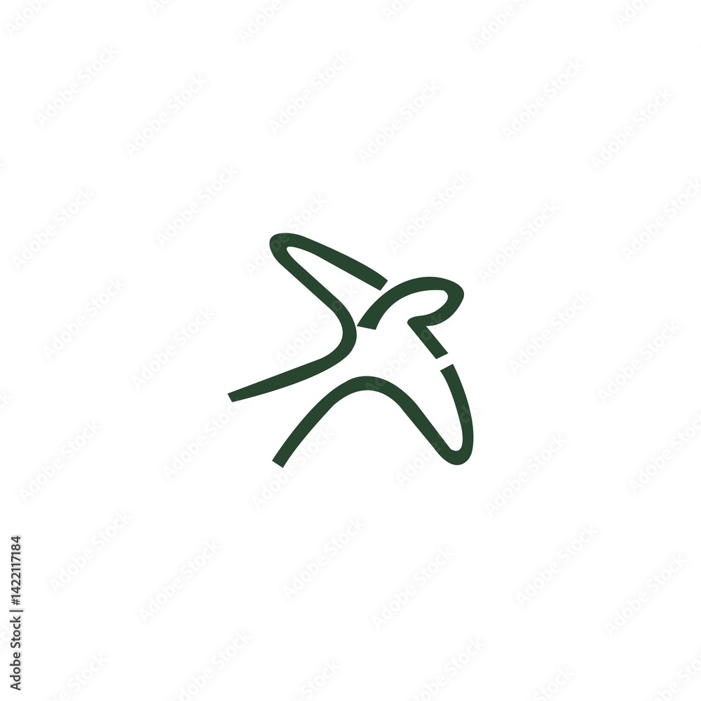 Obraz premium Creative icon vector logo design