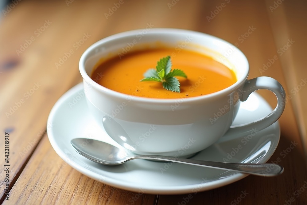 Cup of Smooth Creamy Soup Cup of Smooth Creamy Soup