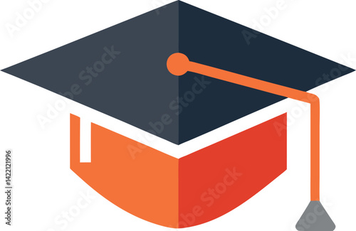 graduation cap and diploma