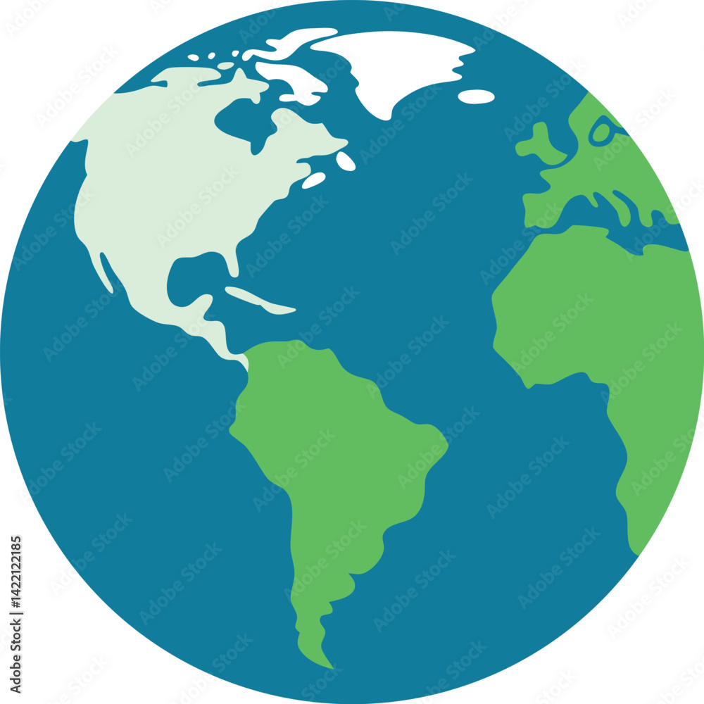 earth globe vector illustration earth globe vector illustration