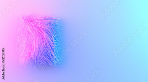 Abstract Pink And Blue Gradient Digital Art Background